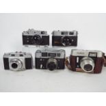 Photography - Cameras to include Robin, Zorki 4K with Jupiter 8 lens, Voigtlander Vito C,