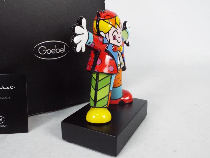 Goebel - A pop art figurine by Romero Britto, Hug Too, approximately 15. - Image 4 of 9