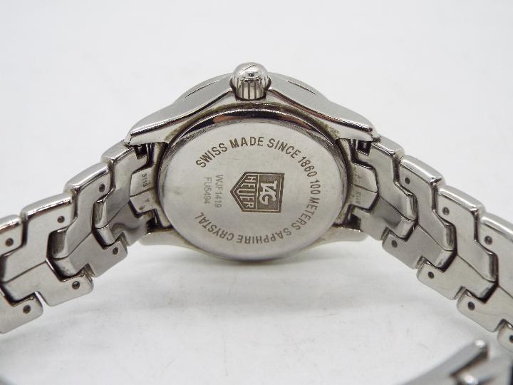 TAG Heuer - A lady's stainless steel qua - Image 6 of 6