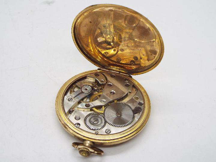 A Swiss open faced pocket watch in rolle - Image 4 of 4