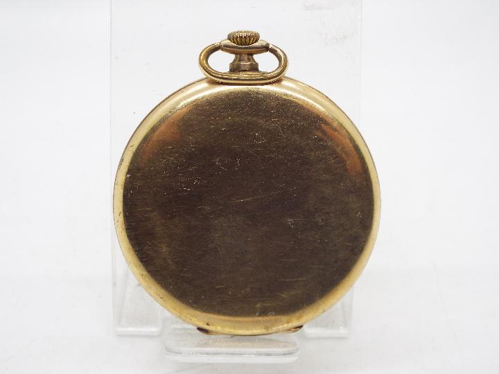 A Swiss open faced pocket watch in rolle - Image 3 of 4