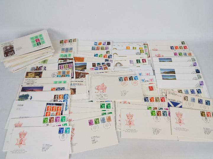 A collection of first day covers, definitives, Machin, regionals,