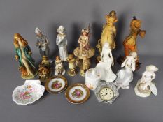 A mixed lot of ceramics and similar to include Royal Worcester, Wedgwood, Leonardo Collection,