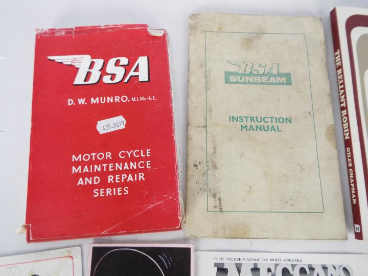 Lot to include BSA Motor Cycle Maintenan - Image 5 of 6