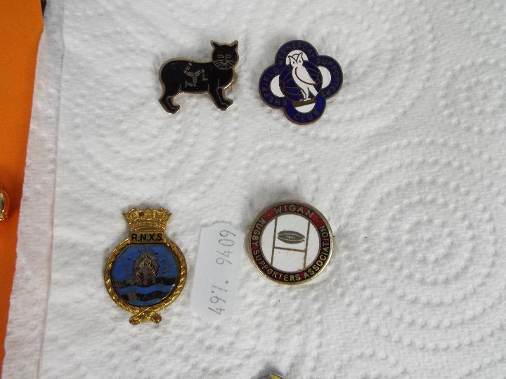 A collection of pin badges, musical and theatrical ephemera and other. - Image 8 of 8