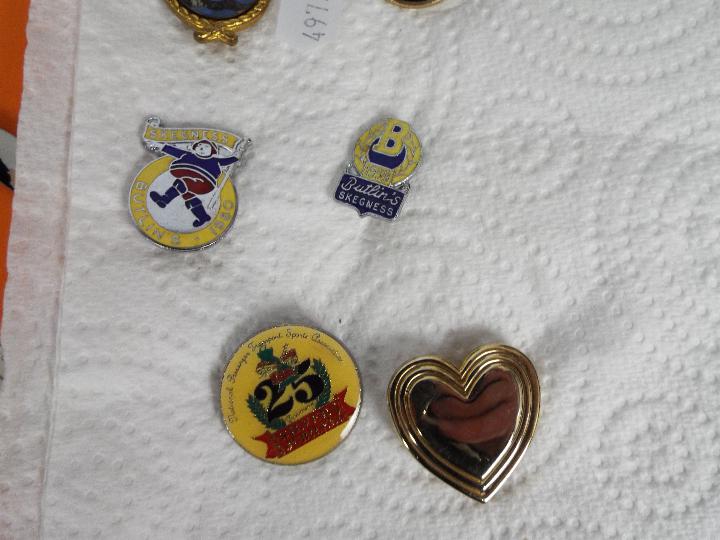 A collection of pin badges, musical and theatrical ephemera and other. - Image 7 of 8