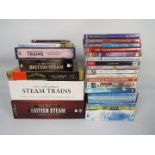 43 x Railway DvD's - Lot includes a 'The Best British Steam' DvD collection,