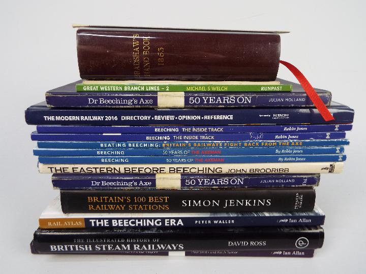 15 x railway books - Lot includes a 'Bri