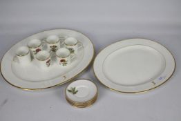 Two Cauldon China serving plates bearing
