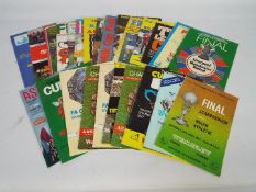 A collection of football programmes from the 1970's and 1980's to include Cup Finals,