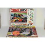 Tomy - 2 x boxed Tomy AFX racing sets, # 8661 Vertigo and # 8681 Formula One World Series.