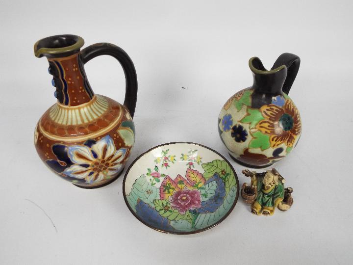 A collection of Oriental ceramics.