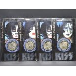 Silver - Four KISS band members 1996-1997.