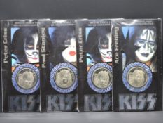 Silver - Four KISS band members 1996-1997.