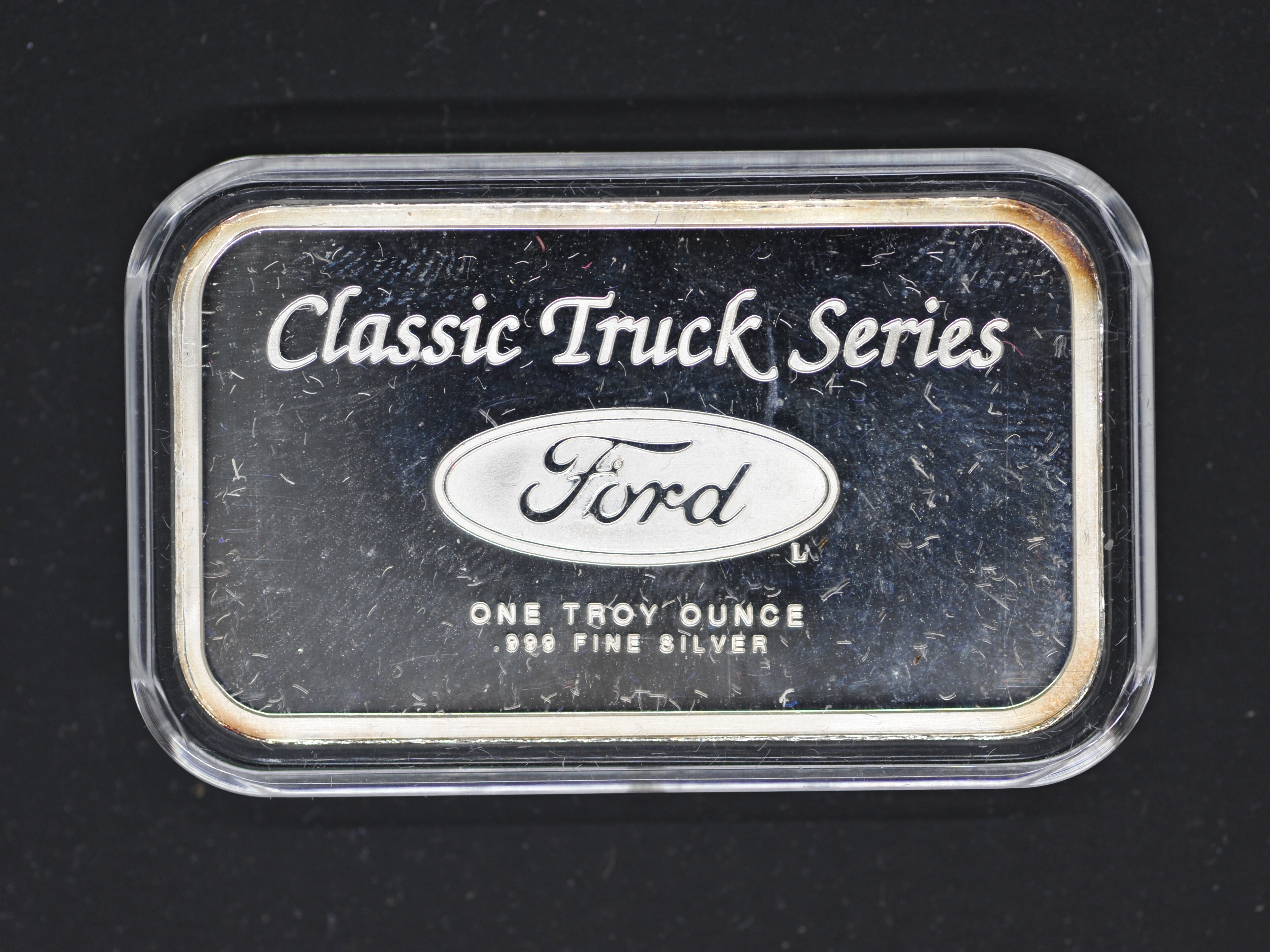 Silver - FORD - A 1 troy oz (31.1 grams) fine grade . - Image 2 of 2