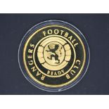 Collectible - Rangers football club - A collectible coin / medallion struck by Liberty mint in the