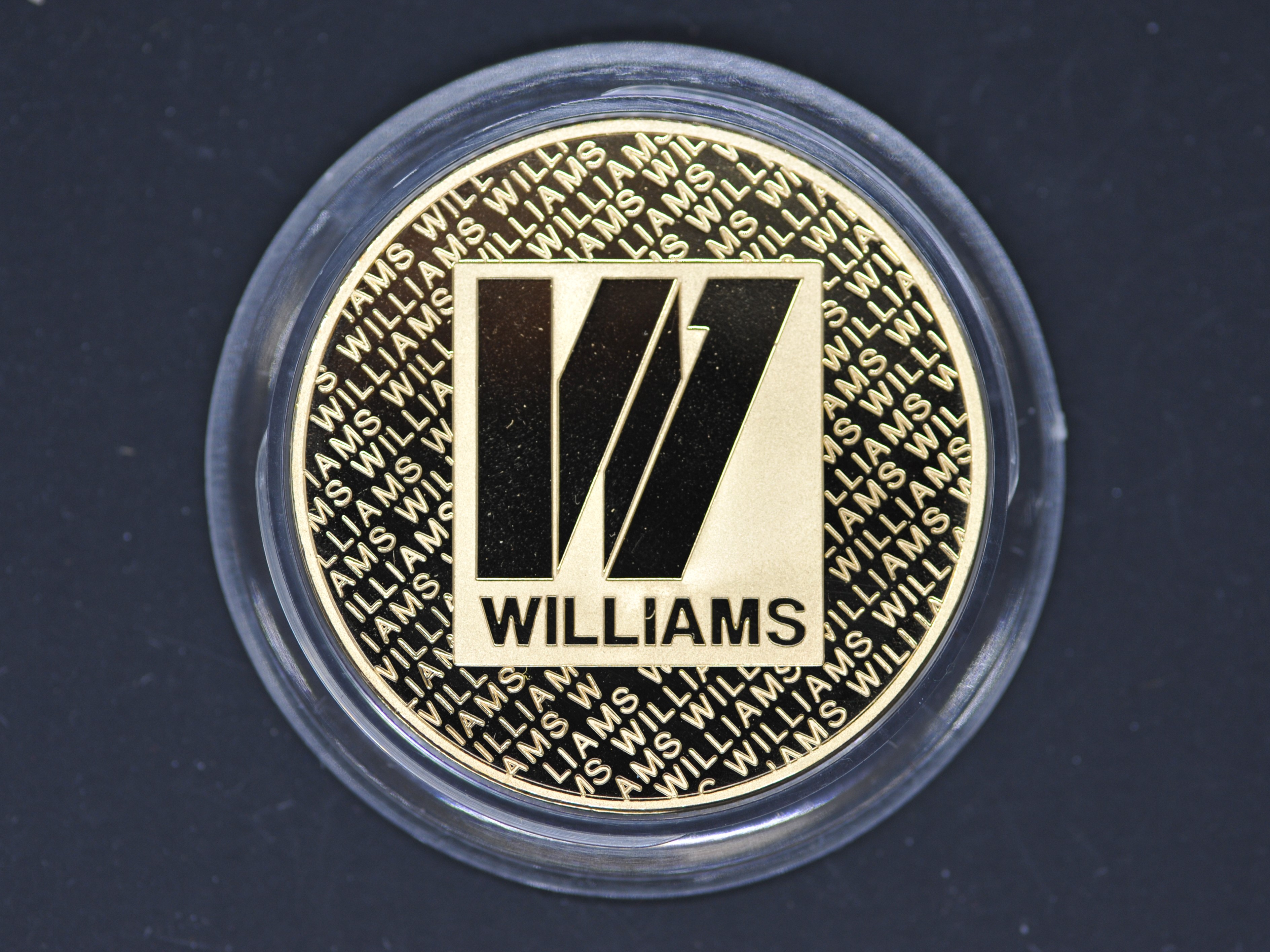 Silver - WILLIAMS- A RARE 1 troy oz (31.1 grams) fine grade . - Image 2 of 2