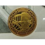 Royal Mint / Westminster - 'the Brunel Anniversary £2 Gold Coin First Day Cover' struck in 22 carat