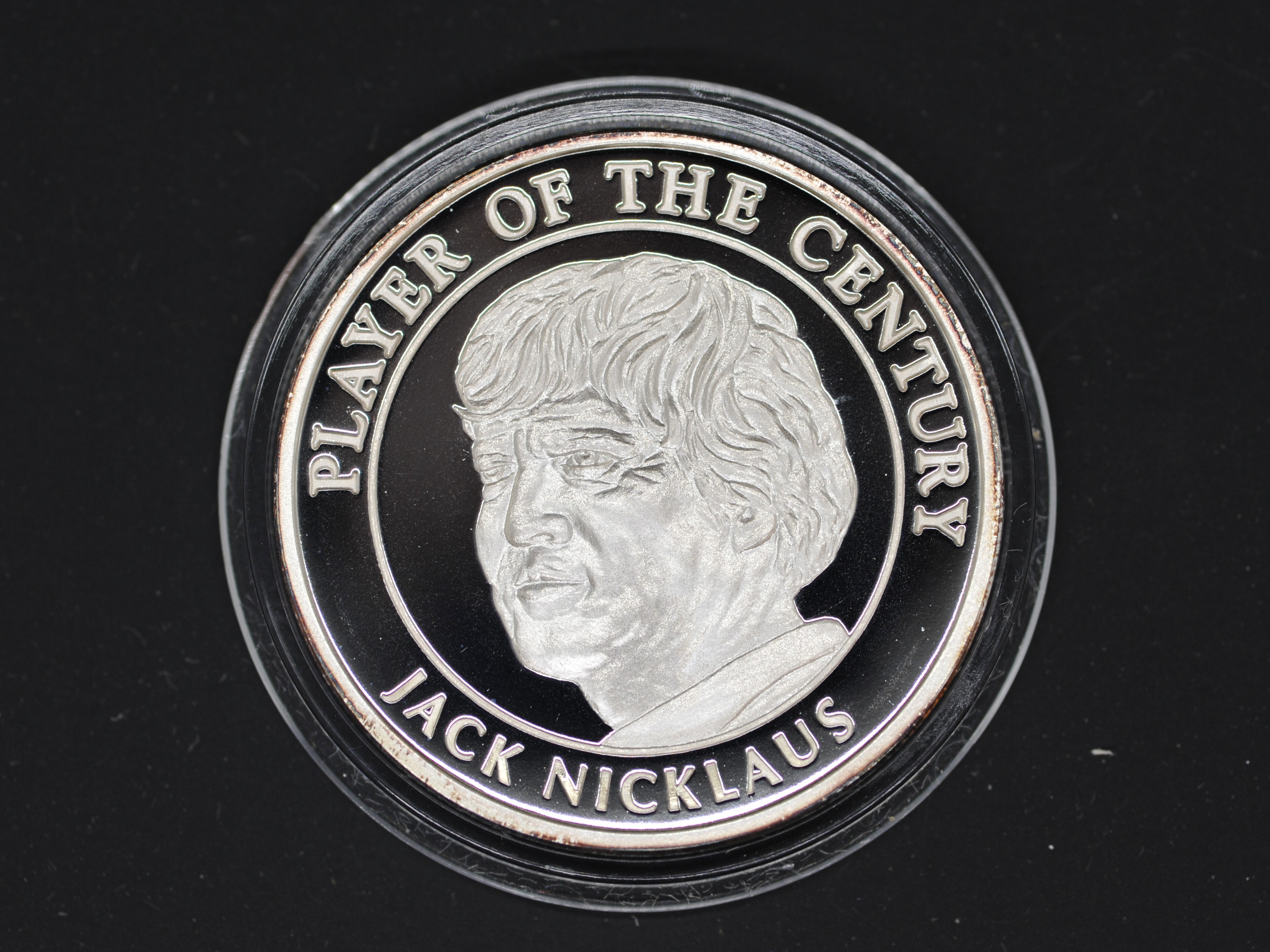 Silver - Jack Nicklaus - A 1 troy oz (31.1 grams) fine grade . - Image 2 of 2