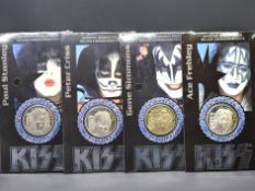 Silver - Four KISS band members 1996-1997.