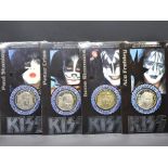 Silver - Four KISS band members 1996-1997.