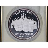 Silver - VE - VJ 50 years- A 1 1/2 troy oz (46.65 grams) fine grade .