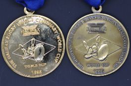 Collectible - Two collectible medals.
