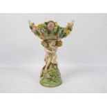 A Meissen style figural centerpiece with