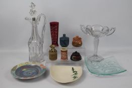 Mixed ceramics and glassware