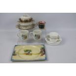 A small quantity of mixed ceramics to include Royal Doulton, Royal Albert and other.