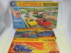 Matchbox - 3 x boxed Matchbox sets including Motorway # M-2,