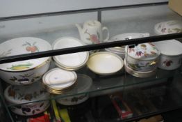 A collection of Royal Worcester Evesham and similar table wares.