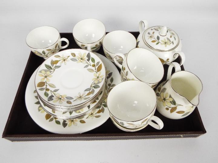 A collection of Wedgwood tea wares with