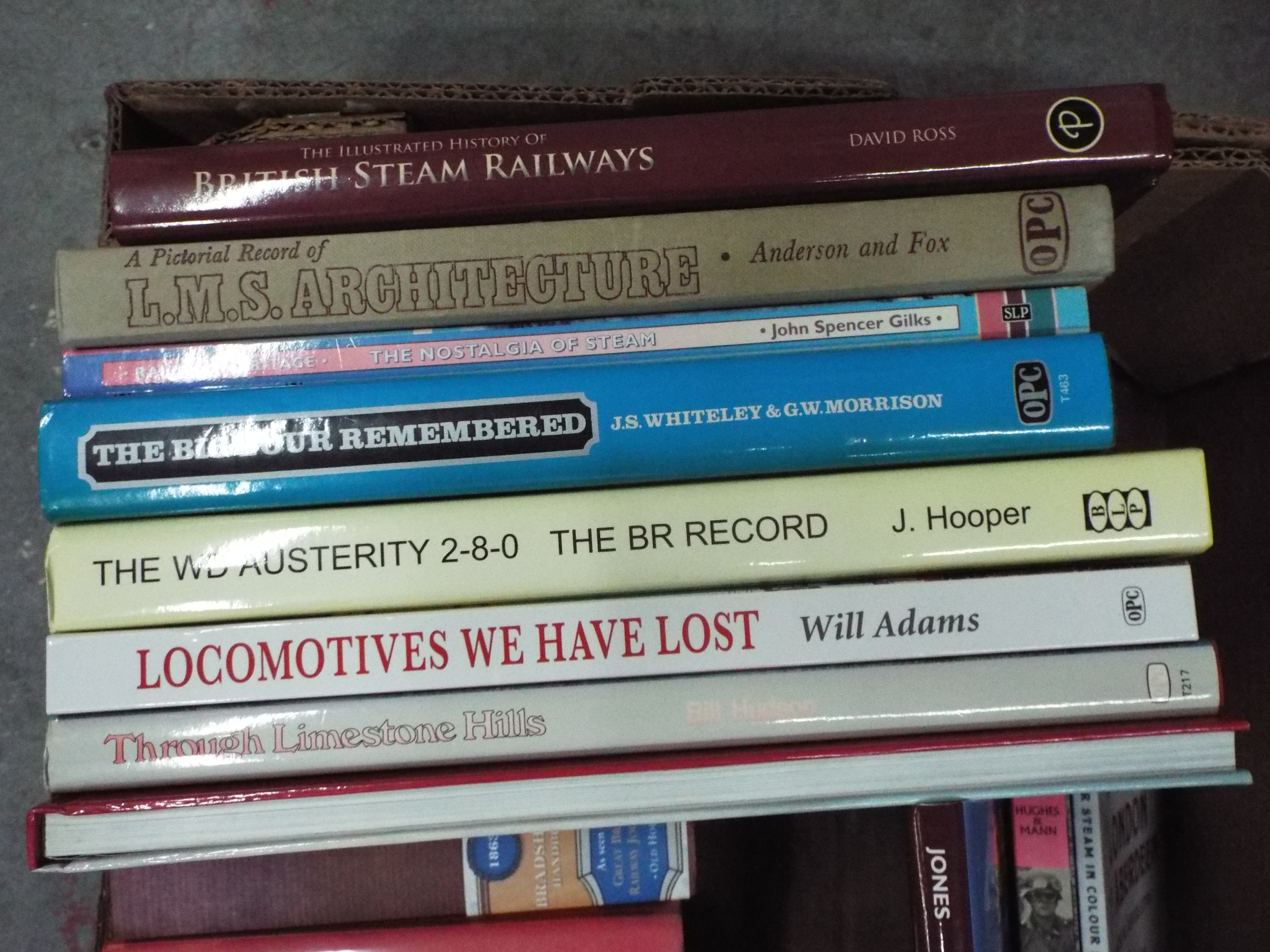 Railways and Military literature. A box - Image 2 of 5