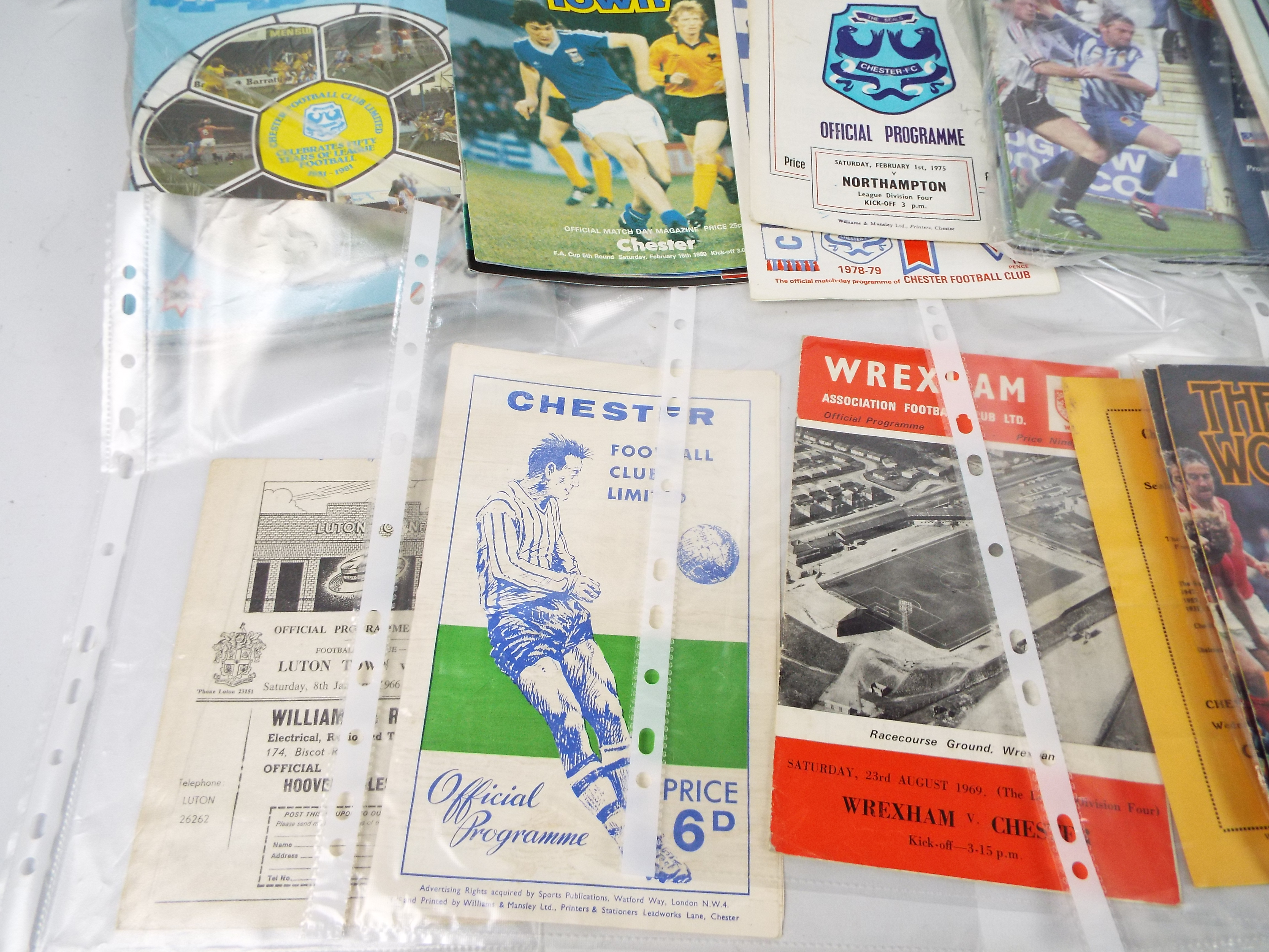 Chester Football Club - A collection of programmes, 1960's and later. - Image 2 of 8