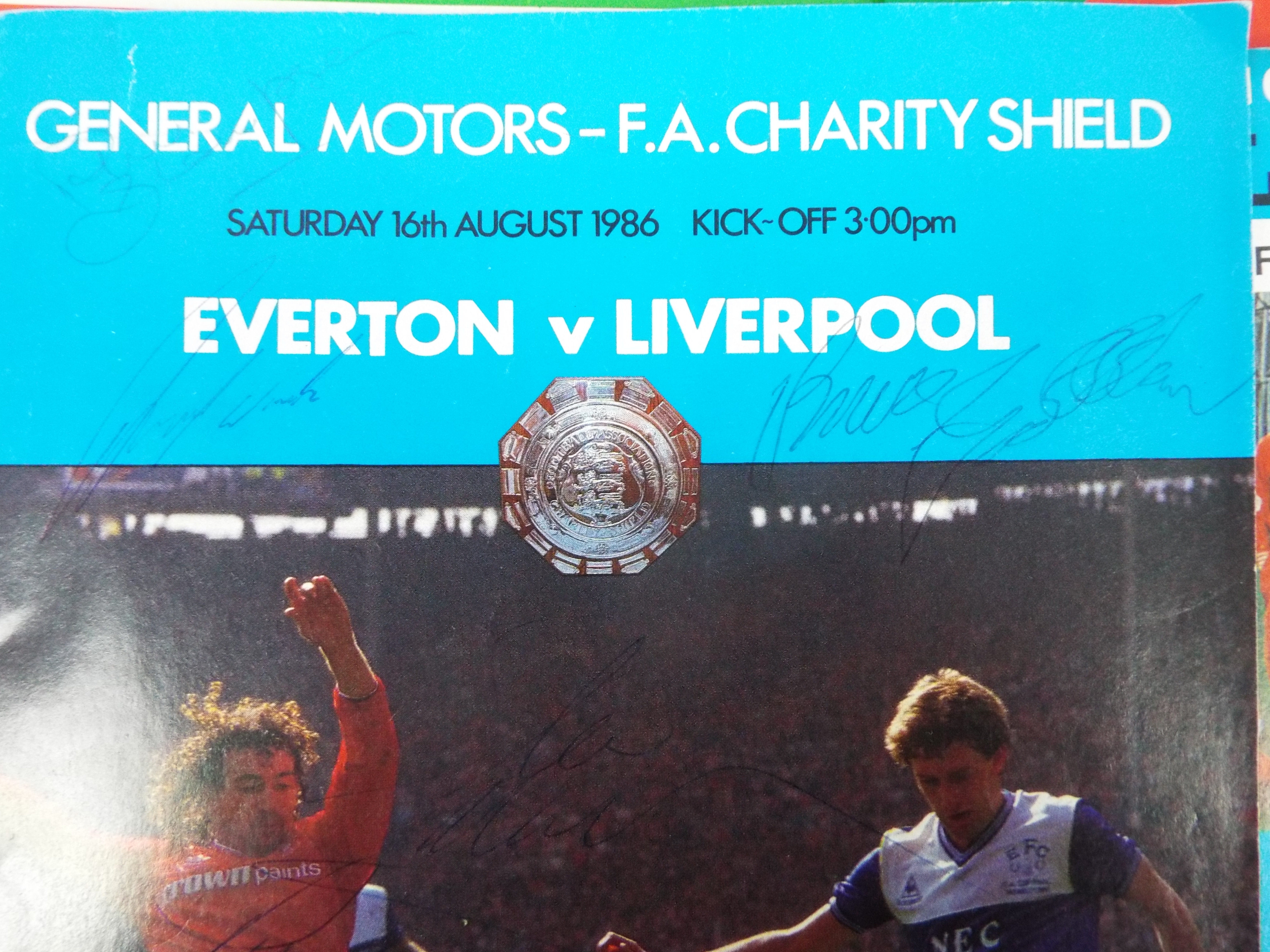 Liverpool Football Club - A collection of cup final / Charity Shield programmes to include FA Cup - Image 7 of 7