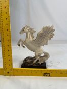A figure depicting Pegasus in rearing pose,