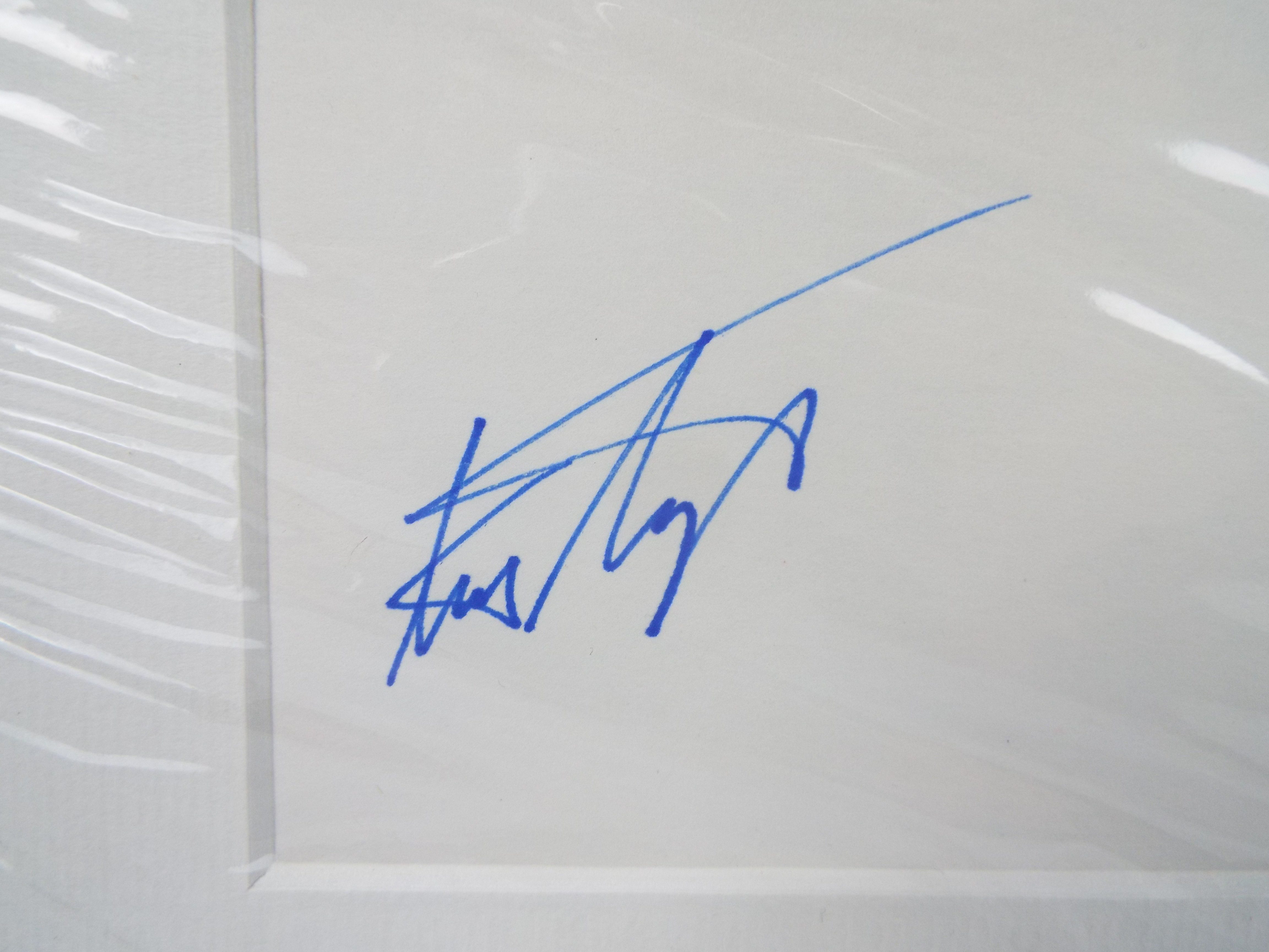 Andre Agassi - A photographic print and autograph display with certificate of authenticity. - Image 3 of 4