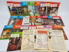A quantity of football programmes, predominantly 1950's to include Bury, Portsmouth, Bristol City,