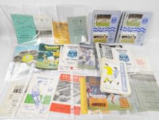 Chester Football Club - A collection of programmes, 1960's and later.