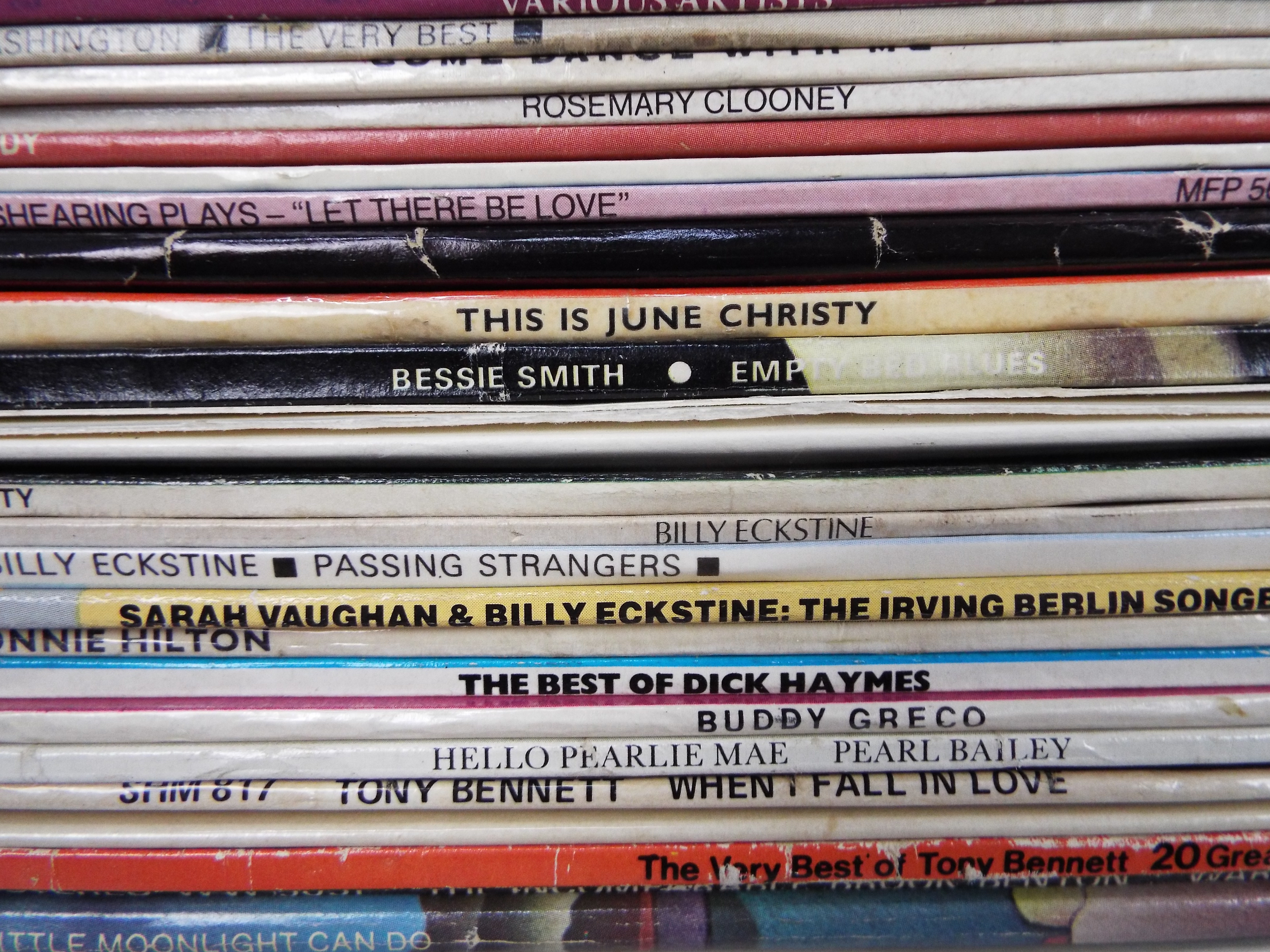 A quantity of 12" vinyl records, predominantly jazz / blues and similar to include Joe Williams, - Image 7 of 14