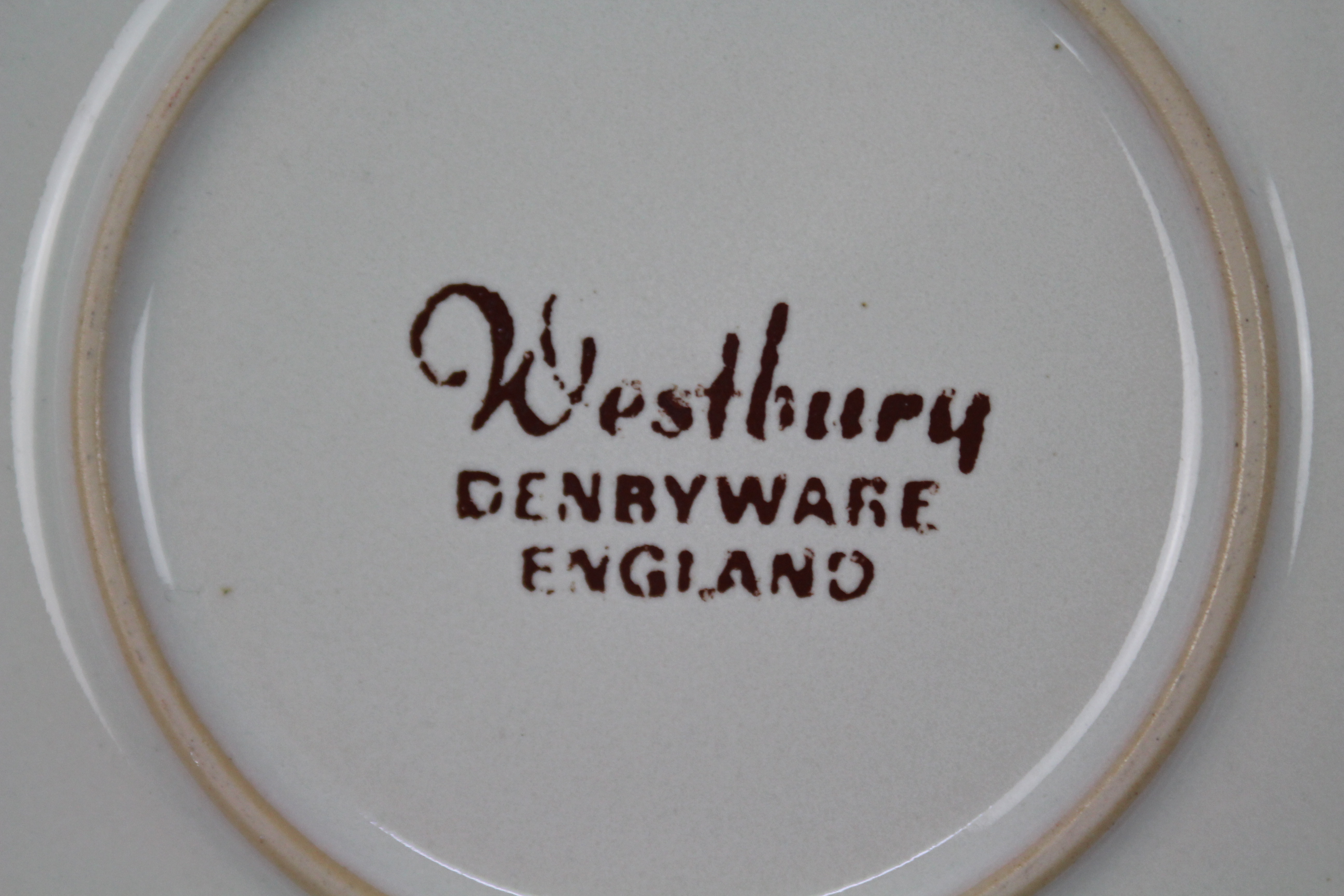 Denby - A collection of dinner and tea wares in the Troubadour pattern and Denbyware Westbury - Image 5 of 6