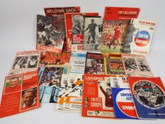 Liverpool Football Club - A collection of programmes comprising testimonials, semi-finals,