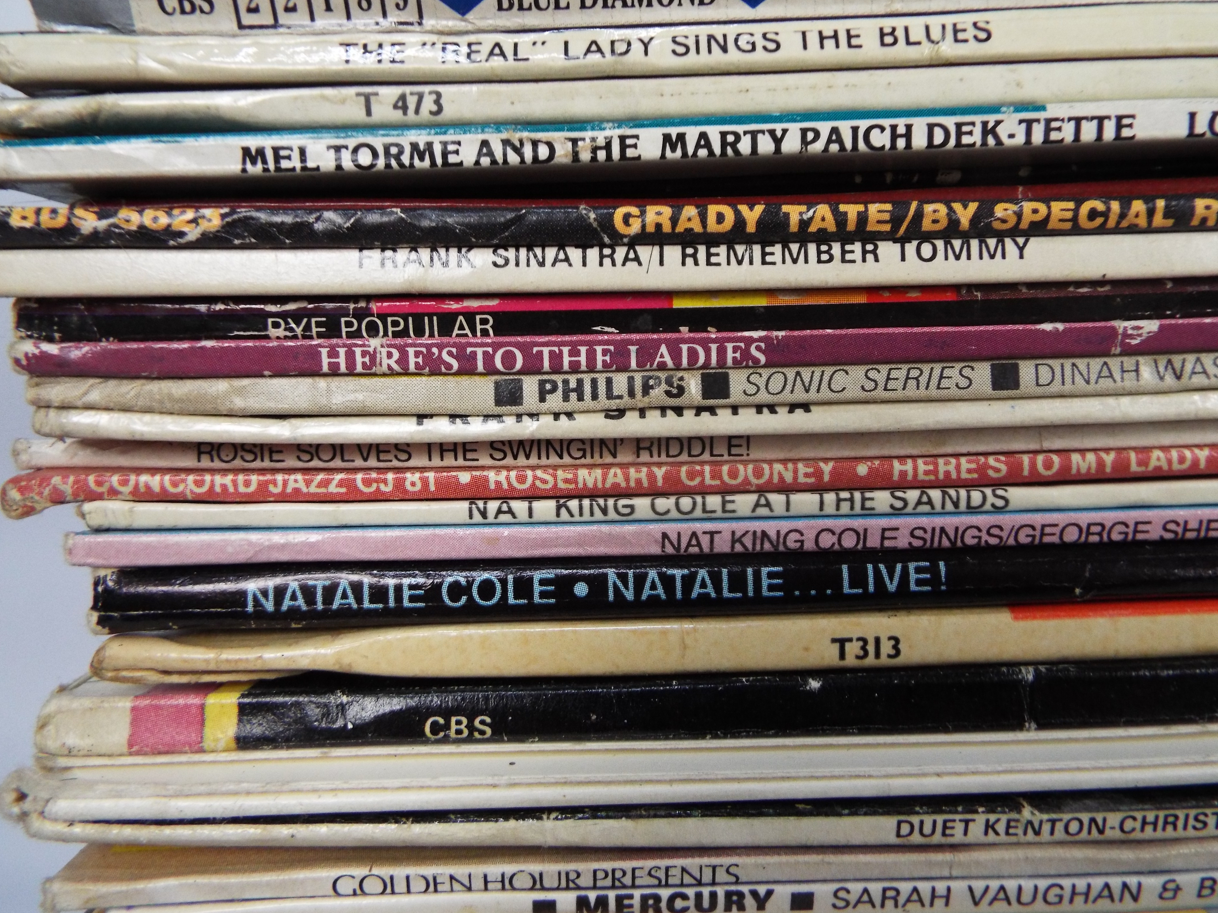 A quantity of 12" vinyl records, predominantly jazz / blues and similar to include Joe Williams, - Image 6 of 14