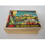 Trade Cards - A&BC / Bubbles Inc, Mars Attacks, 53 cards total (numbers 26 and 36 not present),