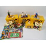 Four boxed Wallace & Gromit figures from the Coalport Characters series to include Ready For