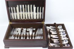 A twelve setting canteen of silver plated cutlery by Arthur Price.