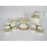 A Spode Renaissance coffee set comprising coffee pot, cream jug, sugar bowl,