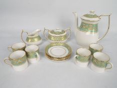 A Spode Renaissance coffee set comprising coffee pot, cream jug, sugar bowl,