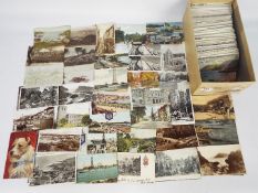 Deltiology - In excess of 400 UK and subjects cards to include real photos, street scenes,